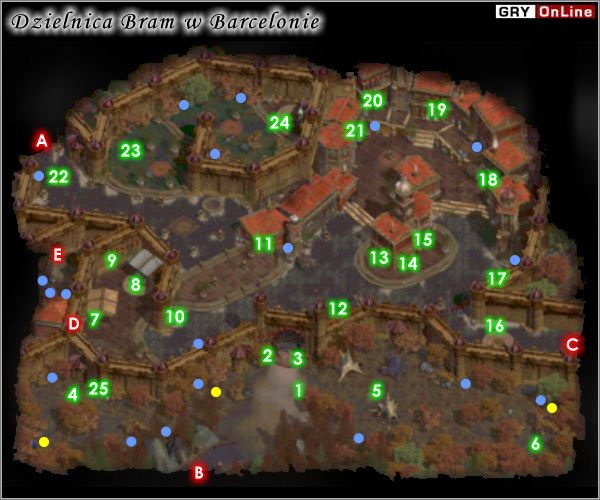 A - Dzielnica Świątynna w Barcelonie - Dzielnica Bram w Barcelonie | CZĘŚĆ I | Lionheart Legacy of the Crusader - Lionheart: Legacy of the Crusader - poradnik do gry