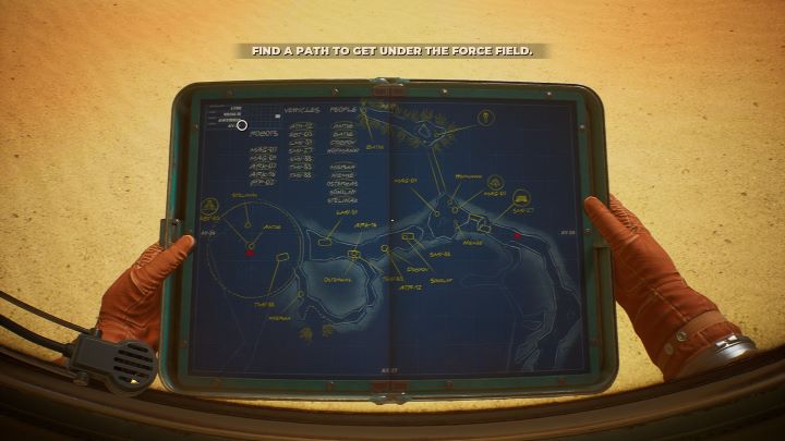 Mapa wszystkich pozycji z listy, tuż po zdobyciu trofeum. - The Invincible: Jak zdobyć osiągnięcie Lista konwojowa? - The Invincible - poradnik do gry