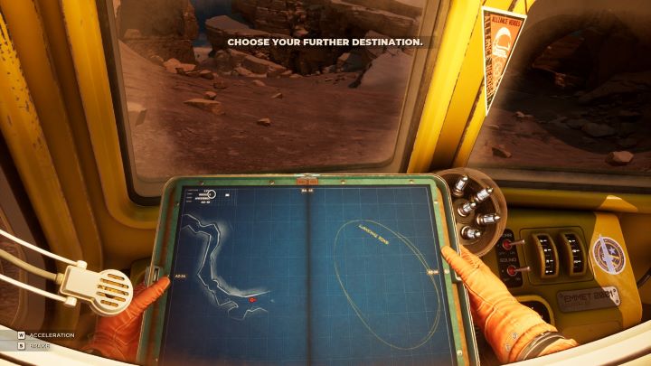 Udając się lewą drogą, Yasna wysłucha rozkazu Astrogatora i skieruje się do strefy lądowania by opuścić planetę - The Invincible: Którędy pojechać - Droga do strefy lądowania czy do bazy Sojuszu? - The Invincible - poradnik do gry