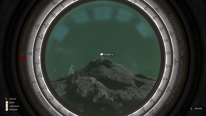 Telemetr jest narzędziem pełniącym rolę lunety - The Invincible: Narzędzia - The Invincible - poradnik do gry