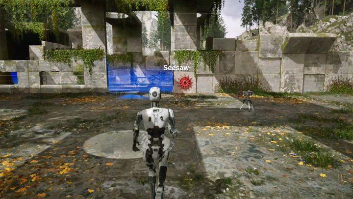 Złącza należy ustawić tak, aby otworzyć bariery i dostać się do terminalu - Talos Principle 2: Huśtawka - rozwiązanie zagadki - Talos Principle 2 - poradnik do gry