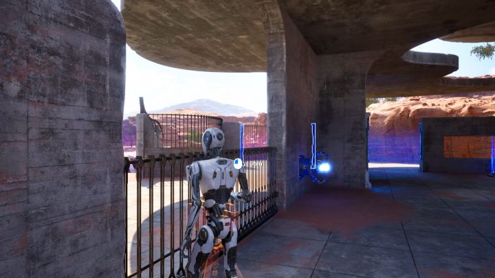 Jeśli nie użyjecie opcji Zachowaj połączenia podczas rozwiązywania tej zagadki, odblokujecie bardzo rzadkie trofeum Okrężną drogą - Talos Principle 2: Południowe wybrzeże - Talos Principle 2 - poradnik do gry