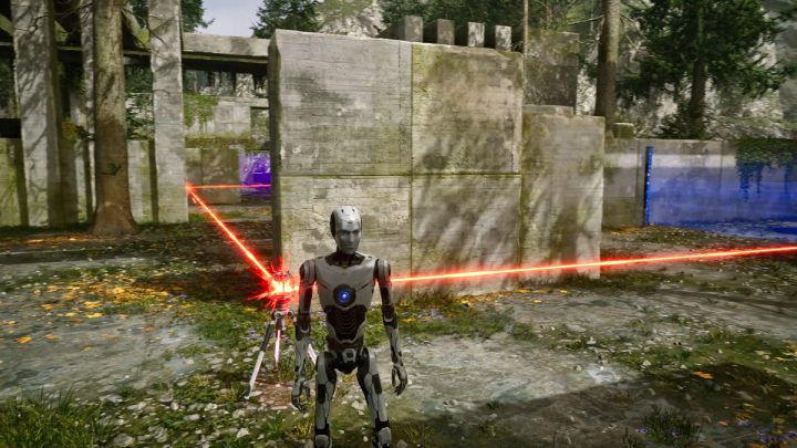 Ta zagadka znajduje się niedaleko głównej zagadki #8 - Talos Principle 2: Zalesiony płaskowyż - wszystkie zagadki - Talos Principle 2 - poradnik do gry