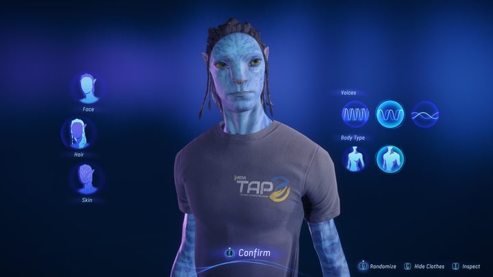 Po dłuższej sekwencji fabularnej z początku gry zostaniecie przeniesieni na ekran kreacji postaci - Avatar Frontiers of Pandora: Kreator postaci - Avatar Frontiers of Pandora - poradnik do gry