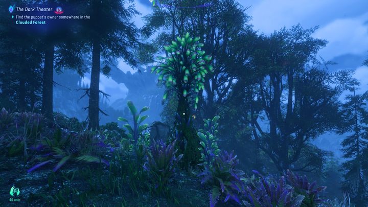 61 - Avatar Frontiers of Pandora: Wszystkie dzwonopędy - Chmurny Las, mapa - Avatar Frontiers of Pandora - poradnik do gry