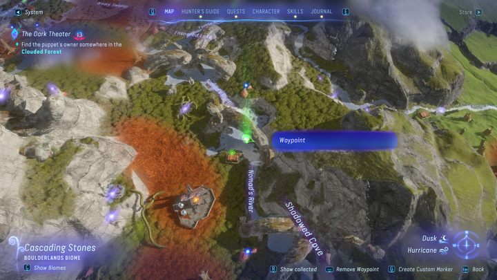 58 - Avatar Frontiers of Pandora: Wszystkie dzwonopędy - Chmurny Las, mapa - Avatar Frontiers of Pandora - poradnik do gry