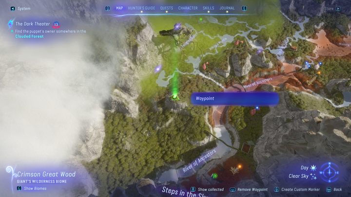 44 - Avatar Frontiers of Pandora: Wszystkie dzwonopędy - Chmurny Las, mapa - Avatar Frontiers of Pandora - poradnik do gry