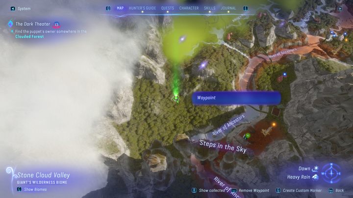 42 - Avatar Frontiers of Pandora: Wszystkie dzwonopędy - Chmurny Las, mapa - Avatar Frontiers of Pandora - poradnik do gry