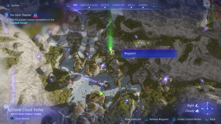 32 - Avatar Frontiers of Pandora: Wszystkie dzwonopędy - Chmurny Las, mapa - Avatar Frontiers of Pandora - poradnik do gry