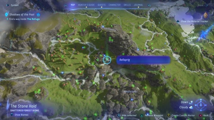 104 - Avatar Frontiers of Pandora: Wszystkie dzwonopędy - Wyżyny, mapa - Avatar Frontiers of Pandora - poradnik do gry