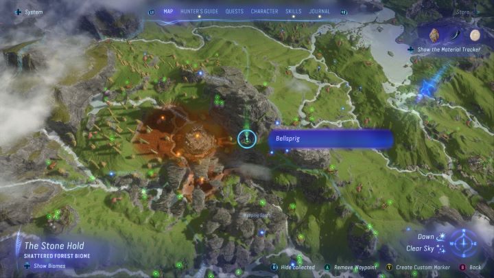 94 - Avatar Frontiers of Pandora: Wszystkie dzwonopędy - Wyżyny, mapa - Avatar Frontiers of Pandora - poradnik do gry