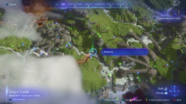 66 - Avatar Frontiers of Pandora: Wszystkie dzwonopędy - Wyżyny, mapa - Avatar Frontiers of Pandora - poradnik do gry