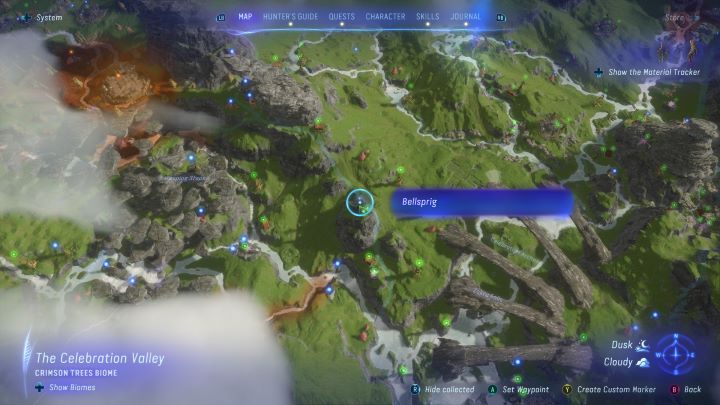 64 - Avatar Frontiers of Pandora: Wszystkie dzwonopędy - Wyżyny, mapa - Avatar Frontiers of Pandora - poradnik do gry