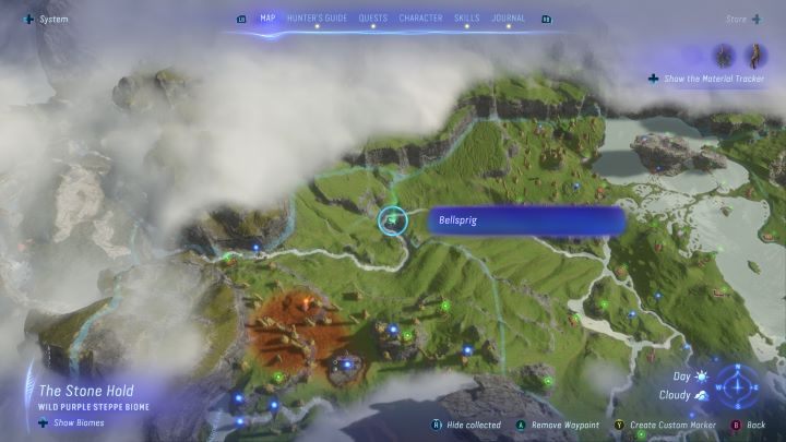 52 - Avatar Frontiers of Pandora: Wszystkie dzwonopędy - Wyżyny, mapa - Avatar Frontiers of Pandora - poradnik do gry