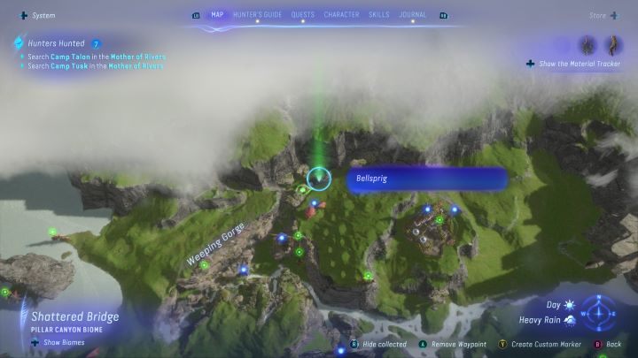 36 - Avatar Frontiers of Pandora: Wszystkie dzwonopędy - Wyżyny, mapa - Avatar Frontiers of Pandora - poradnik do gry