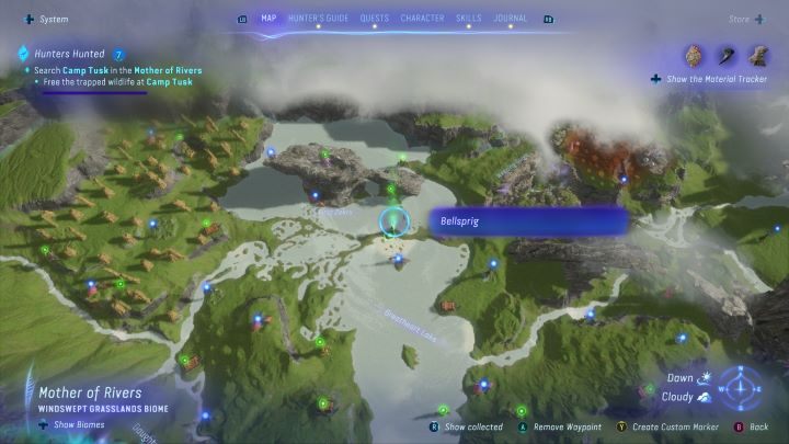 22 - Avatar Frontiers of Pandora: Wszystkie dzwonopędy - Wyżyny, mapa - Avatar Frontiers of Pandora - poradnik do gry