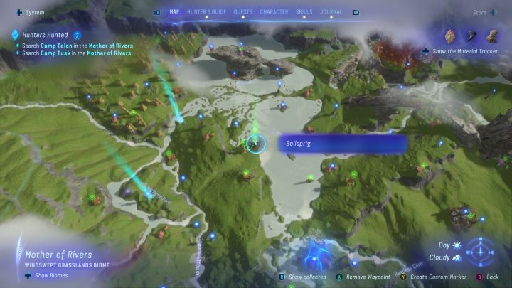 16 - Avatar Frontiers of Pandora: Wszystkie dzwonopędy - Wyżyny, mapa - Avatar Frontiers of Pandora - poradnik do gry