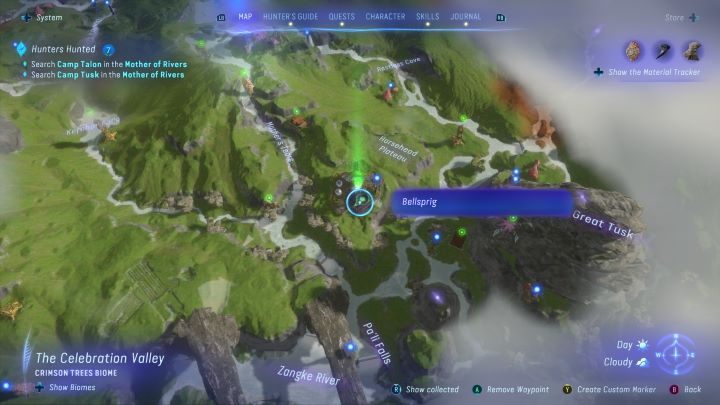 10 - Avatar Frontiers of Pandora: Wszystkie dzwonopędy - Wyżyny, mapa - Avatar Frontiers of Pandora - poradnik do gry