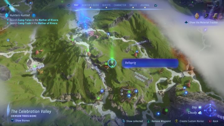 6 - Avatar Frontiers of Pandora: Wszystkie dzwonopędy - Wyżyny, mapa - Avatar Frontiers of Pandora - poradnik do gry