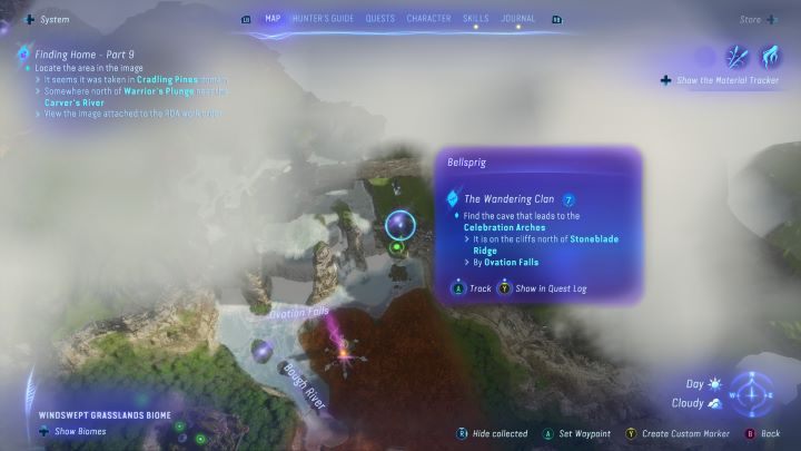 85 - Avatar Frontiers of Pandora: Wszystkie dzwonopędy - Las Kinglor, mapa - Avatar Frontiers of Pandora - poradnik do gry