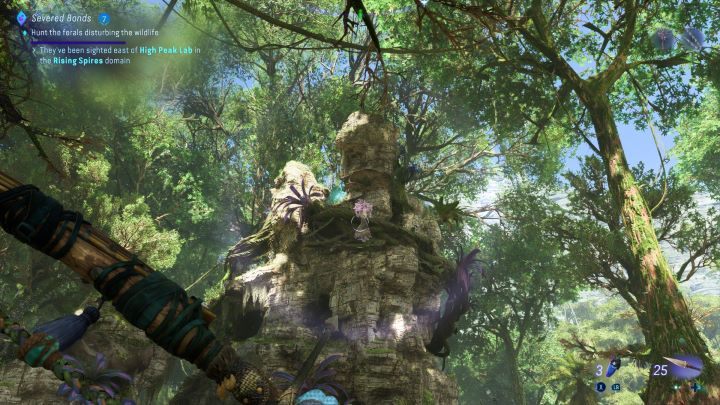 76 - Avatar Frontiers of Pandora: Wszystkie dzwonopędy - Las Kinglor, mapa - Avatar Frontiers of Pandora - poradnik do gry