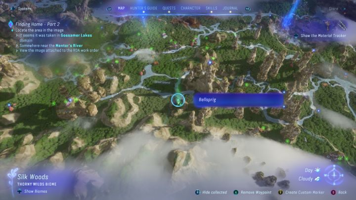 64 - Avatar Frontiers of Pandora: Wszystkie dzwonopędy - Las Kinglor, mapa - Avatar Frontiers of Pandora - poradnik do gry