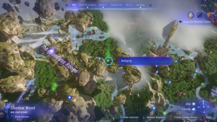 29 - Avatar Frontiers of Pandora: Wszystkie dzwonopędy - Las Kinglor, mapa - Avatar Frontiers of Pandora - poradnik do gry