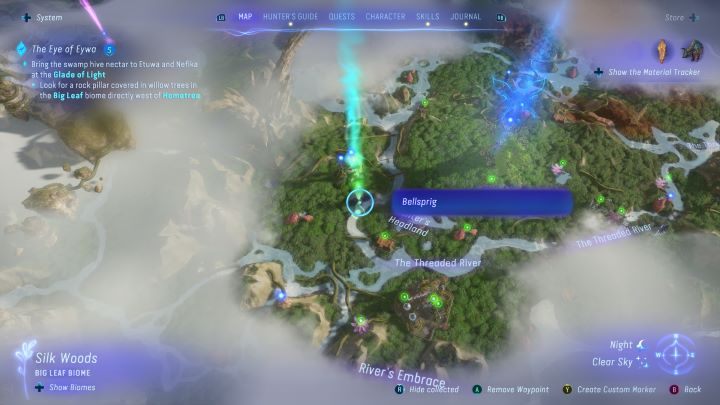 13 - Avatar Frontiers of Pandora: Wszystkie dzwonopędy - Las Kinglor, mapa - Avatar Frontiers of Pandora - poradnik do gry