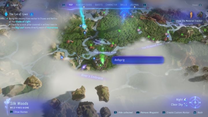 9 - Avatar Frontiers of Pandora: Wszystkie dzwonopędy - Las Kinglor, mapa - Avatar Frontiers of Pandora - poradnik do gry