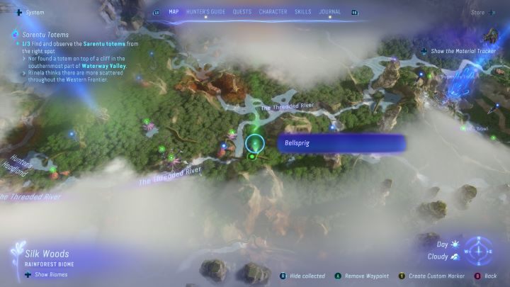 5 - Avatar Frontiers of Pandora: Wszystkie dzwonopędy - Las Kinglor, mapa - Avatar Frontiers of Pandora - poradnik do gry