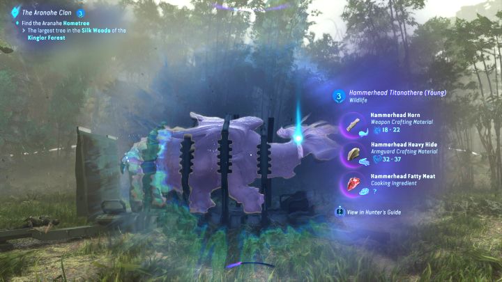 Sposób odblokowania: Odblokuj 20 wpisów w przewodniku myśliwskim dotyczących fauny, którą można pozyskać - Avatar Frontiers of Pandora: Wszystkie trofea, osiągnięcia, poradnik trofeowy - Avatar Frontiers of Pandora - poradnik do gry