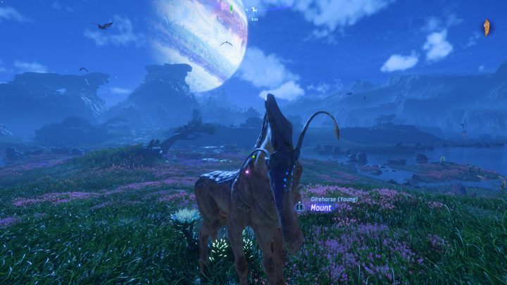 Podobnie jak w przypadku Ikrana, najpierw musicie zdobyć zaufanie zwierzaka - Avatar Frontiers of Pandora: Jak korzystać z wierzchowca? - Avatar Frontiers of Pandora - poradnik do gry