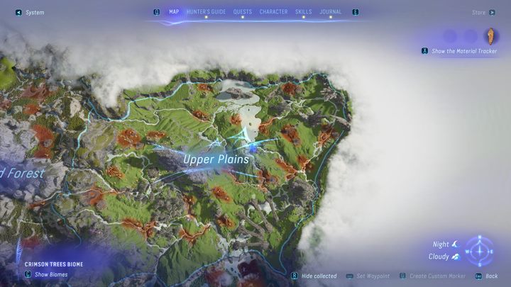 Mroczne konie występują na wyżynnym obszarze mapy, do którego dostęp otrzymacie wraz z postępami fabuły - Avatar Frontiers of Pandora: Jak korzystać z wierzchowca? - Avatar Frontiers of Pandora - poradnik do gry