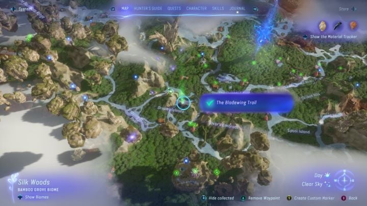 3 - Avatar Frontiers of Pandora: Wszystkie ostrzoskrzydłe szlaki, mapa - Avatar Frontiers of Pandora - poradnik do gry