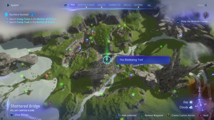 13 - Avatar Frontiers of Pandora: Wszystkie ostrzoskrzydłe szlaki, mapa - Avatar Frontiers of Pandora - poradnik do gry