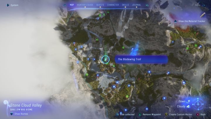 21 - Avatar Frontiers of Pandora: Wszystkie ostrzoskrzydłe szlaki, mapa - Avatar Frontiers of Pandora - poradnik do gry