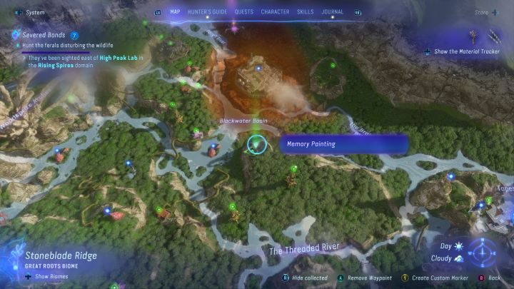 11 - Avatar Frontiers of Pandora: Wszystkie malowania z pamięci, mapa - Avatar Frontiers of Pandora - poradnik do gry