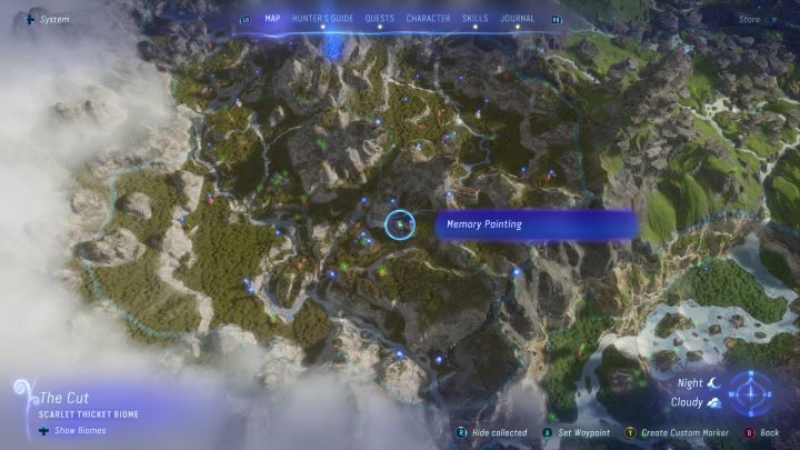 27 - Avatar Frontiers of Pandora: Wszystkie malowania z pamięci, mapa - Avatar Frontiers of Pandora - poradnik do gry