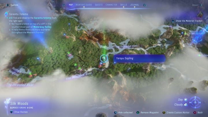 4 - Avatar Frontiers of Pandora: Wszystkie sadzonki tarsyu, mapa - Avatar Frontiers of Pandora - poradnik do gry