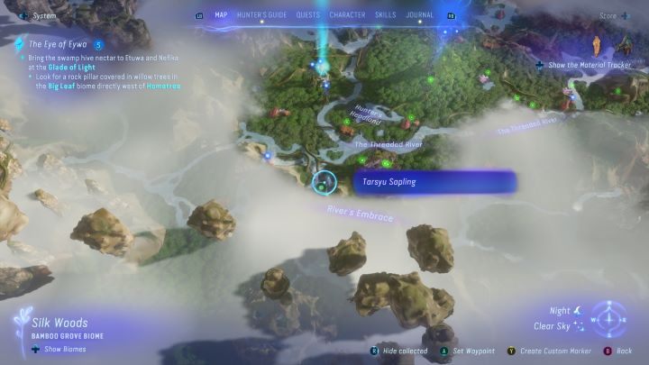 6 - Avatar Frontiers of Pandora: Wszystkie sadzonki tarsyu, mapa - Avatar Frontiers of Pandora - poradnik do gry