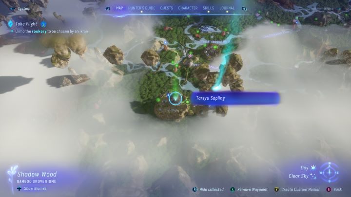 8 - Avatar Frontiers of Pandora: Wszystkie sadzonki tarsyu, mapa - Avatar Frontiers of Pandora - poradnik do gry