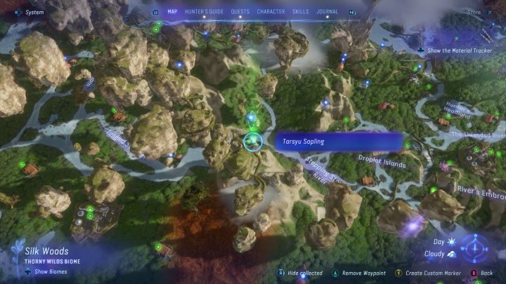 12 - Avatar Frontiers of Pandora: Wszystkie sadzonki tarsyu, mapa - Avatar Frontiers of Pandora - poradnik do gry