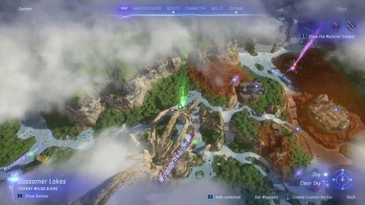 16 - Avatar Frontiers of Pandora: Wszystkie sadzonki tarsyu, mapa - Avatar Frontiers of Pandora - poradnik do gry