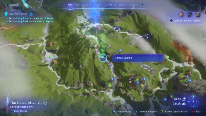 38 - Avatar Frontiers of Pandora: Wszystkie sadzonki tarsyu, mapa - Avatar Frontiers of Pandora - poradnik do gry