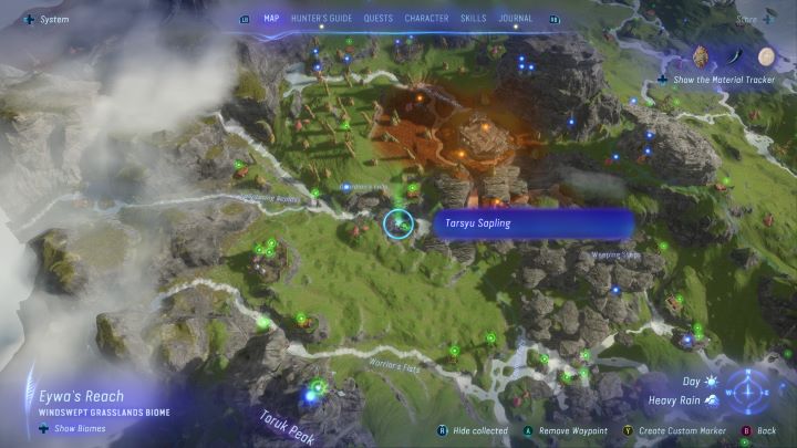 62 - Avatar Frontiers of Pandora: Wszystkie sadzonki tarsyu, mapa - Avatar Frontiers of Pandora - poradnik do gry