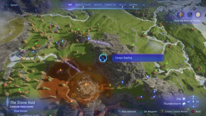 66 - Avatar Frontiers of Pandora: Wszystkie sadzonki tarsyu, mapa - Avatar Frontiers of Pandora - poradnik do gry