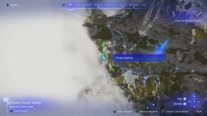 78 - Avatar Frontiers of Pandora: Wszystkie sadzonki tarsyu, mapa - Avatar Frontiers of Pandora - poradnik do gry