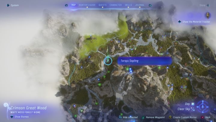 90 - Avatar Frontiers of Pandora: Wszystkie sadzonki tarsyu, mapa - Avatar Frontiers of Pandora - poradnik do gry