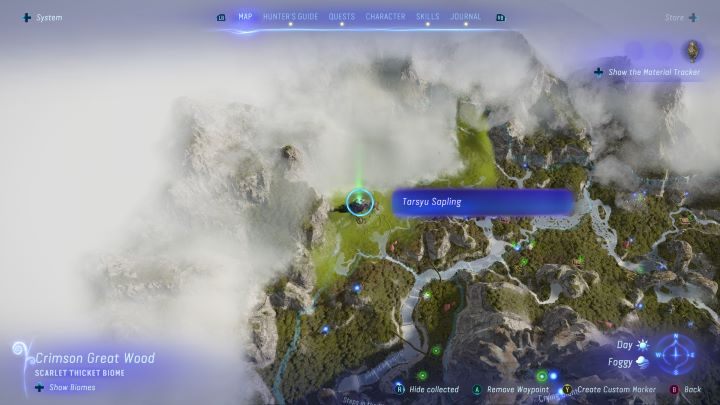 94 - Avatar Frontiers of Pandora: Wszystkie sadzonki tarsyu, mapa - Avatar Frontiers of Pandora - poradnik do gry