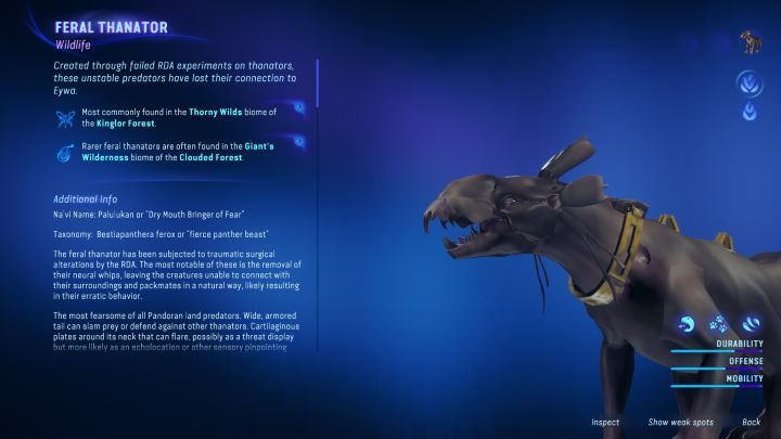 1 - Avatar Frontiers of Pandora: Jak walczyć z thanatorami? - Avatar Frontiers of Pandora - poradnik do gry